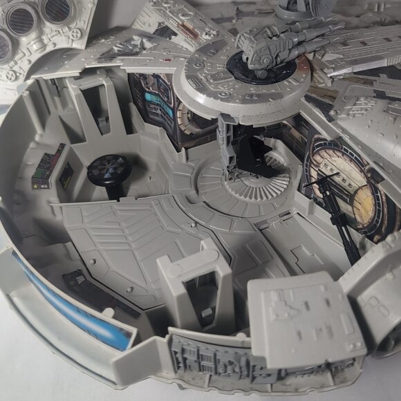 1995 Millenium Falcon Star Wars Tonka Lucasfilm Vintage Toy Ship POTF Kenner - Picture 2 of 16